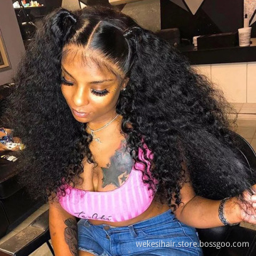 Drop Shipping Top Quality Brazilian Human Full Lace Wig For Black Women,Wholesale Cheap Human Hair Wigs,360 Lace Frontal Wig